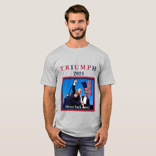 Patriottisch T-shirt (Voorkant volledig)