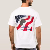 Patriottisch T-shirt (Achterkant)