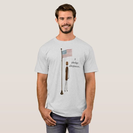 Patriottisch T-shirt (Voorkant volledig)