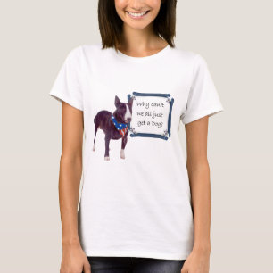 Patriottisch T-shirt voor Bull Terrier