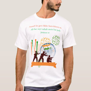 Patriottisch T-shirt voor Onafhankelijkheidsdag