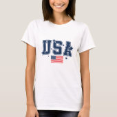Patriottisch T-shirt voor vrouwen (Voorkant)