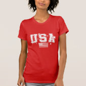Patriottisch T-shirt voor vrouwen (Voorkant)