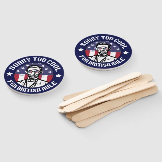 Patriottisch te koel voor Brits bestuur (Abe Linco Handwaaier (Niet-gemonteerd)