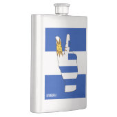 Patriottisch teken van de handelsmerk Uruguay Flacon (Rechts)