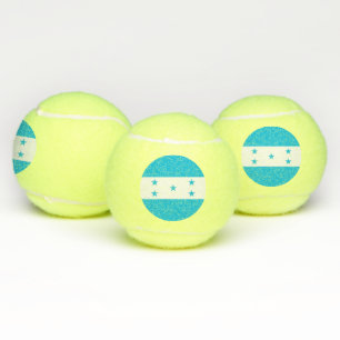 Patriottisch tennisbal met vlag van Honduras Tennisballen