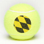 Patriottisch tennisbal met vlag van München Tennisballen (Achterkant)