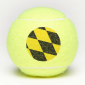 Patriottisch tennisbal met vlag van München Tennisballen (Voorkant)