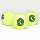 Patriottisch tennisbal met vlag van Pakistan Tennisballen (Multi)