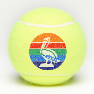 Patriottisch tennisbal met vlag van Sint-Petersbur Tennisballen