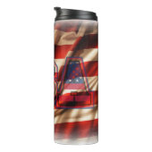 Patriottisch Thermosbeker (Geroteerd rechts)