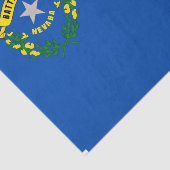Patriottisch tissuepapier met vlag Nevada, Verenig (Detail)