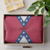Patriottisch tissuepapier met vlag van Arkansas (Geschenk)