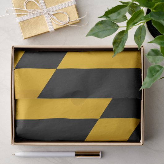 Patriottisch tissuepapier met vlag van Baltimore,  (Geschenk)