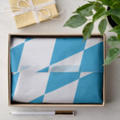 Patriottisch tissuepapier met vlag van Beieren (Geschenk)