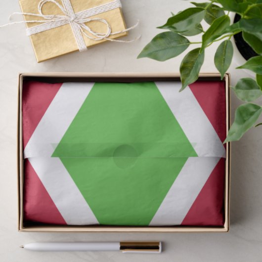 Patriottisch tissuepapier met vlag van Burundi (Geschenk)