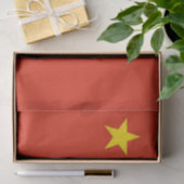 Patriottisch tissuepapier met vlag van China (Geschenk)