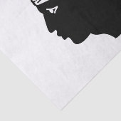 Patriottisch tissuepapier met vlag van Corsica (Detail)