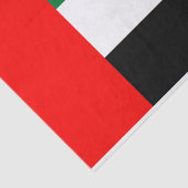 Patriottisch tissuepapier met vlag van de Verenigd (Detail)