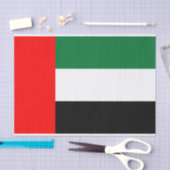 Patriottisch tissuepapier met vlag van de Verenigd (Craft)