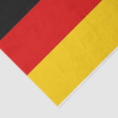Patriottisch tissuepapier met vlag van Duitsland (Detail)