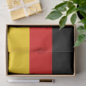 Patriottisch tissuepapier met vlag van Duitsland (Geschenk)