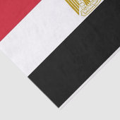 Patriottisch tissuepapier met vlag van Egypte (Detail)