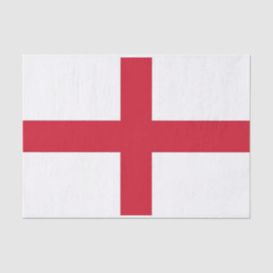 Patriottisch tissuepapier met vlag van Engeland