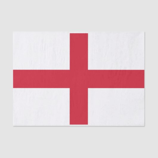 Patriottisch tissuepapier met vlag van Engeland (Voorkant)