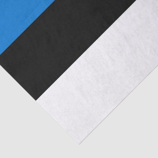 Patriottisch tissuepapier met vlag van Estland (Detail)