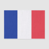 Patriottisch tissuepapier met vlag van Frankrijk (Voorkant)