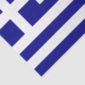 Patriottisch tissuepapier met vlag van Griekenland (Detail)