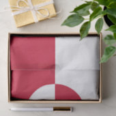 Patriottisch tissuepapier met vlag van Groenland (Geschenk)