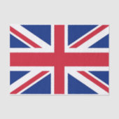 Patriottisch tissuepapier met vlag van het Verenig (Voorkant)