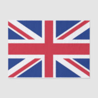 Patriottisch tissuepapier met vlag van het Verenig