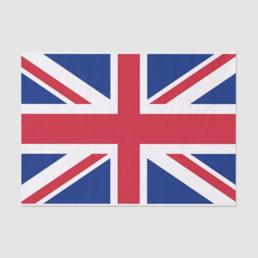 Patriottisch tissuepapier met vlag van het Verenig (Voorkant)