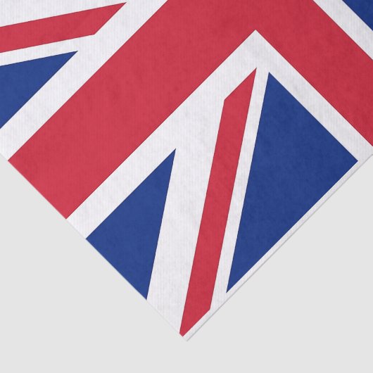 Patriottisch tissuepapier met vlag van het Verenig (Detail)