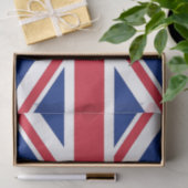 Patriottisch tissuepapier met vlag van het Verenig (Geschenk)