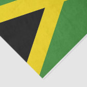Patriottisch tissuepapier met vlag van Jamaica (Detail)