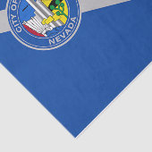 Patriottisch tissuepapier met vlag van Las Vegas,  (Detail)