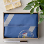 Patriottisch tissuepapier met vlag van Las Vegas,  (Geschenk)