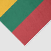 Patriottisch tissuepapier met vlag van Litouwen (Detail)