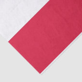 Patriottisch tissuepapier met vlag van Polen (Detail)