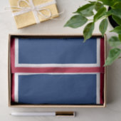 Patriottisch tissuepapier met vlag van Wyoming, VS (Geschenk)
