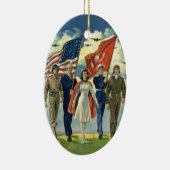  Patriottisch, trots militair personeel Heros Keramisch Ornament (Rechts)