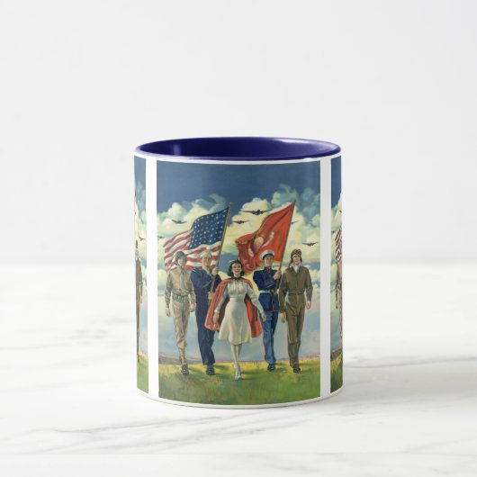  Patriottisch, trots militair personeel Heros Mok (Midden)