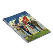 Patriottisch, trots militair personeel Heros Notitieboek (Rechterzijde)