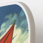  Patriottisch, trots militair personeel Heros Pickleball Paddle (Links Detail)