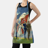  Patriottisch, trots militair personeel Heros Schort (Insitu)