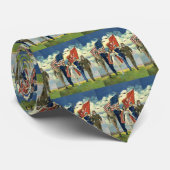  Patriottisch, trots militair personeel Heros Stropdas (Opgerold)